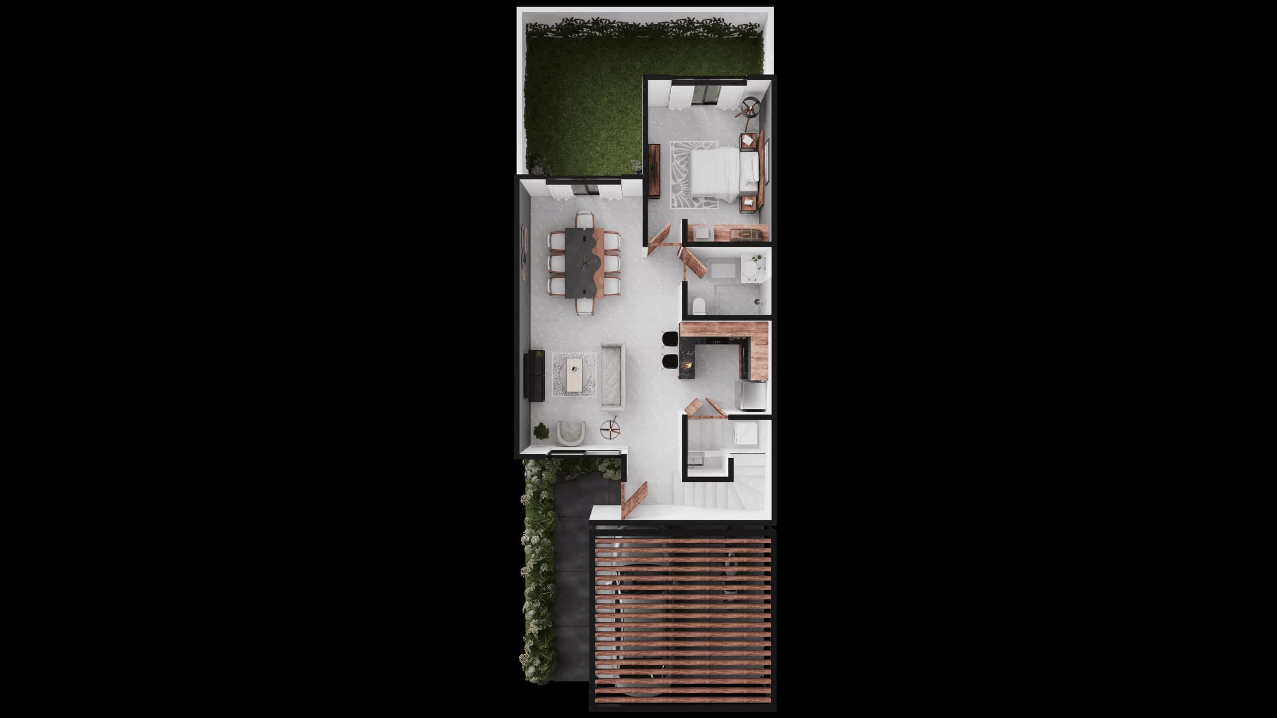 Townhouses de Ciudad Central Mérida